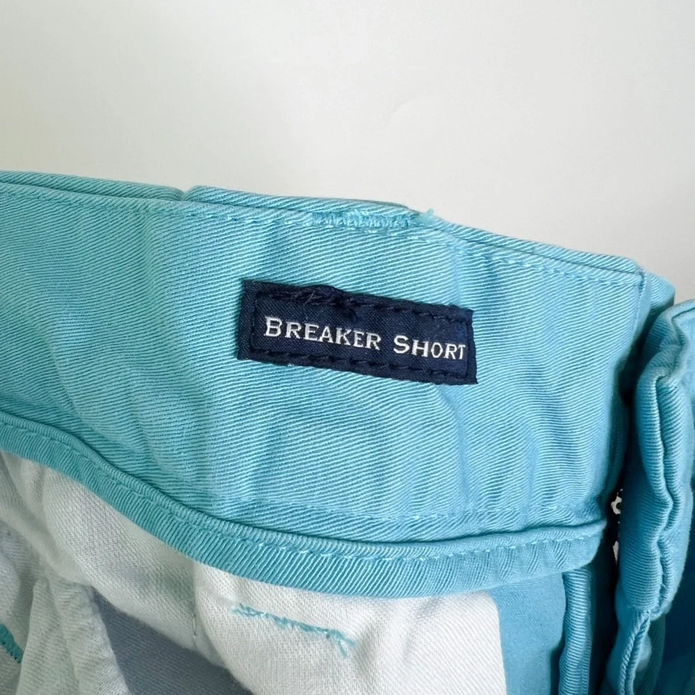 Vineyard Vines Shorts Blue Chino Stretch Breaker Shorts Hawaii Coconut - Picture 7 of 8